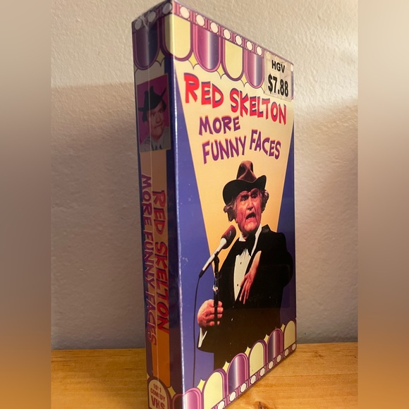 🤡 Vintage Red Skelton More Funny Faces 1996 HGV Home Video Cassette NWT 🤡 - Picture 3 of 3